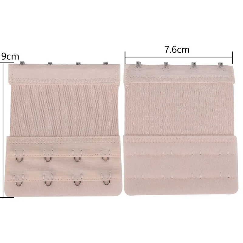 1-10pcs Ladies Underwear Brassiere Extenders Buckle Women 3 Row 2 Hooks Bra Strap Extender Sewing Tool Hook Intimate Accessories images - 6