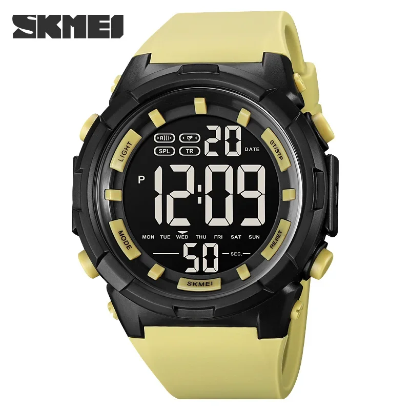 SKMEI 1845 Fashion Digital Waterproof Watch for Men Military Electronic Sport Mens Wristwatches Shockproof Clock Reloj Masculino