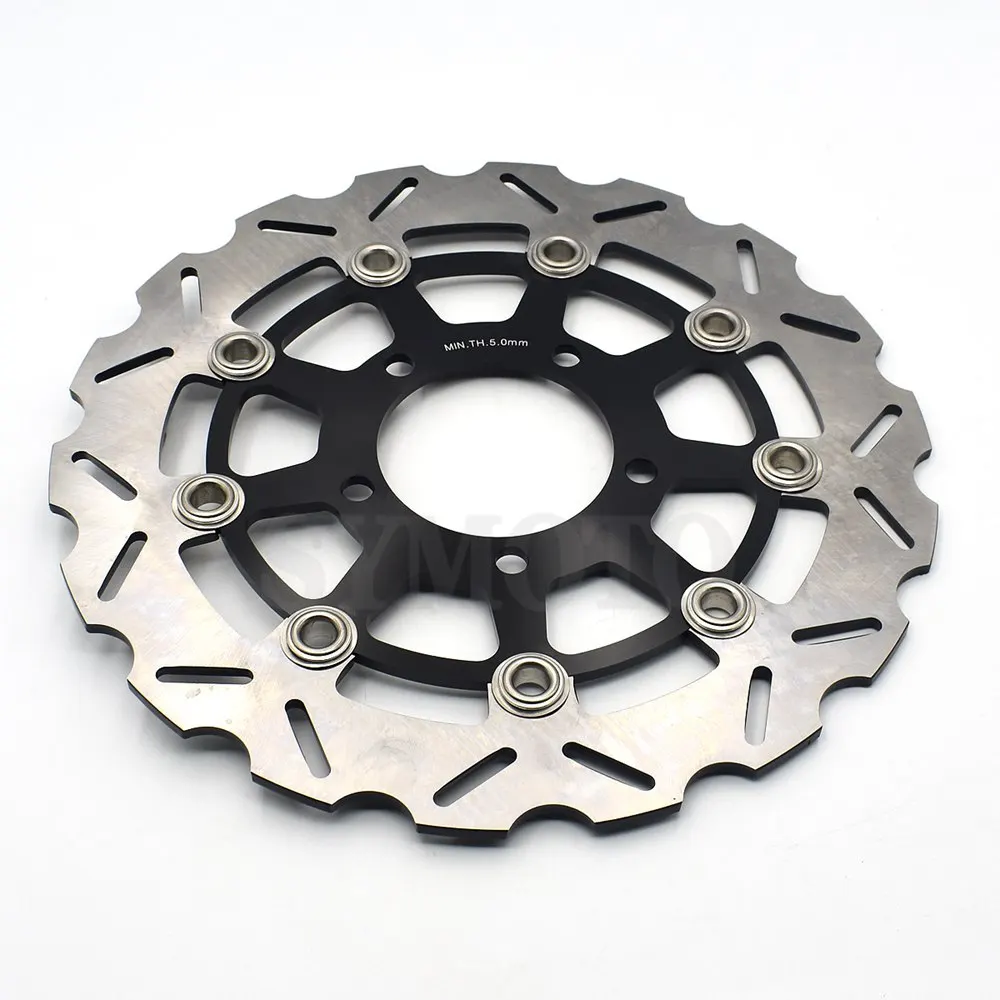 For Kawasaki Z1000 ZR1000 2007-2015 Z1000SX ZX1000 2011-2018 Z1000 ABS/No ABS 300mm Disc 2010-2013 ZR ZX Front Brake Disc Rotor