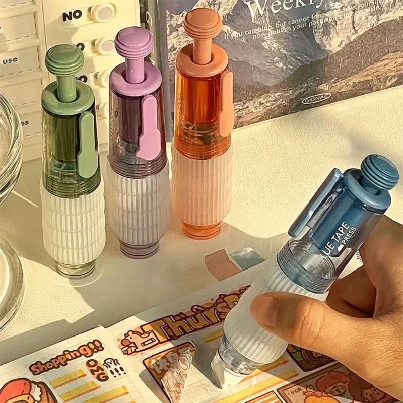 고점도 도트 글루펜 펜형 양면 접착제 빠른 건조 도트 스티커 프레스 디자인 DIY 공예 및 문구용