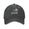 Vintage World Tool Band Tour Baseball Cap Unisex Distressed Denim Snapback Hat Metal Music Outdoor Unstructured Soft Caps Hat 1