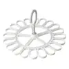 Lastic Folding Clothes Hanger Towels Socks Bras Underwear Drying Rack with 20 Clips Space Saving Closet Organizer Tools 3