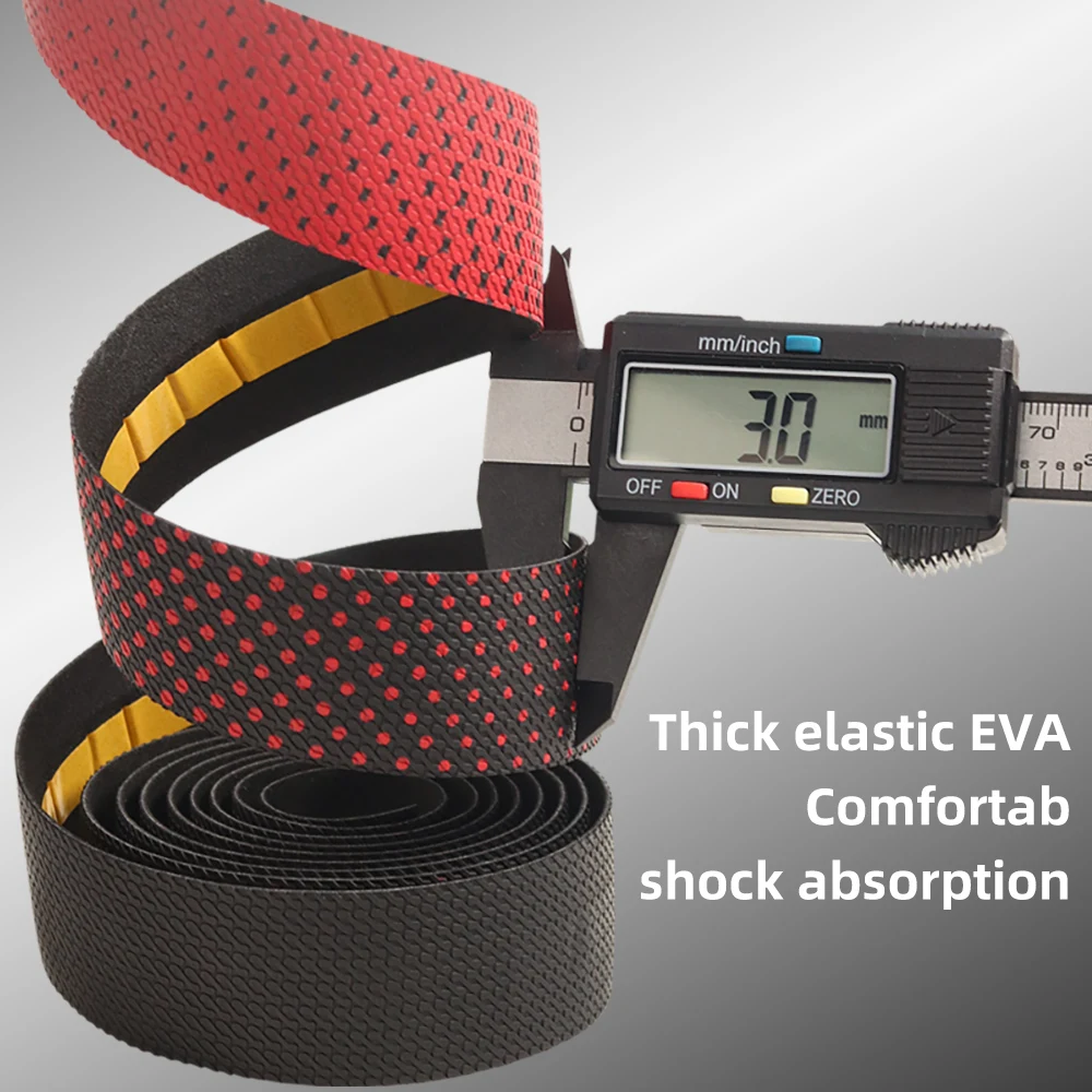 VXM Road Bicycle Handlebar Tape PU EVA Professional Wrapper Non-Slip Shockproof Gradient Color Cycling Balance Bike Tape Part