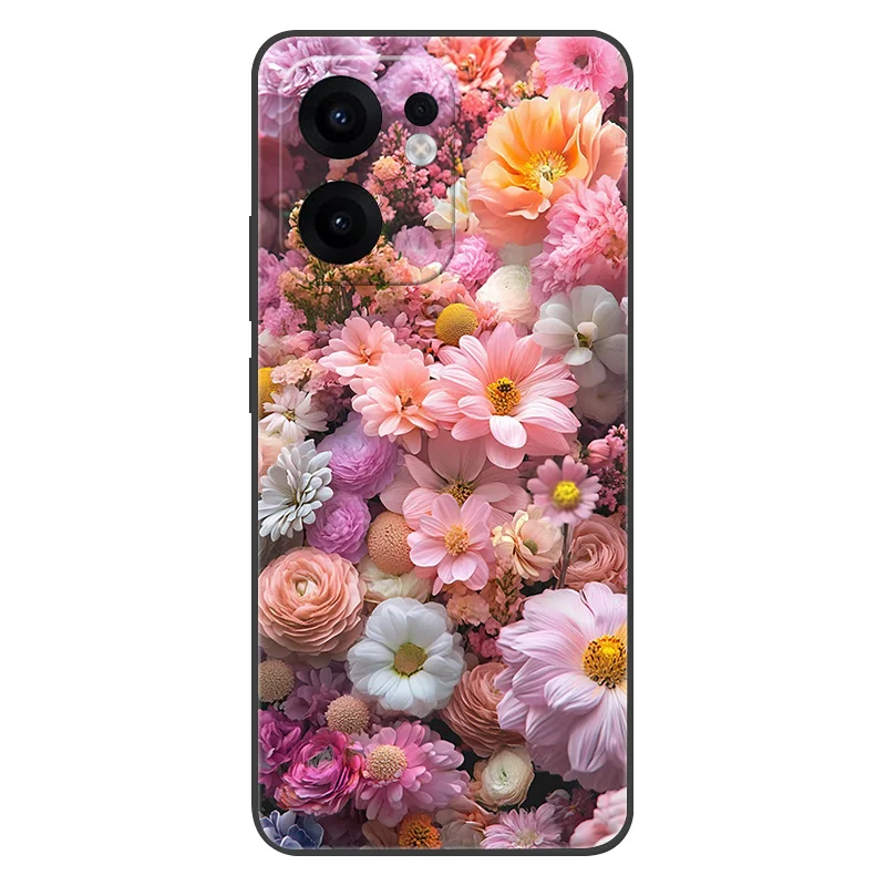 Marble Soft Matte Silicone Back Cover - Full Coverage Phone Case
