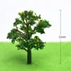 Plastic Model Train Artificial Miniature Model Tree Scenery Railroad Decoration Building Landscape Accessories Toys For Kids 4