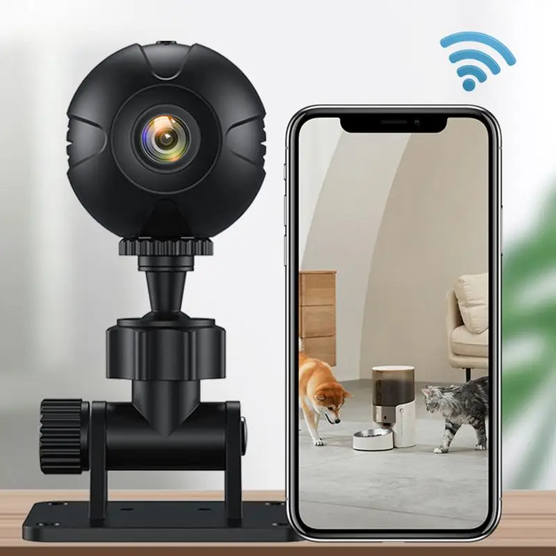 가정용 WiFi 실내 카메라, 고화질 보안 카메라, 모션 감지, 보모 강아지용