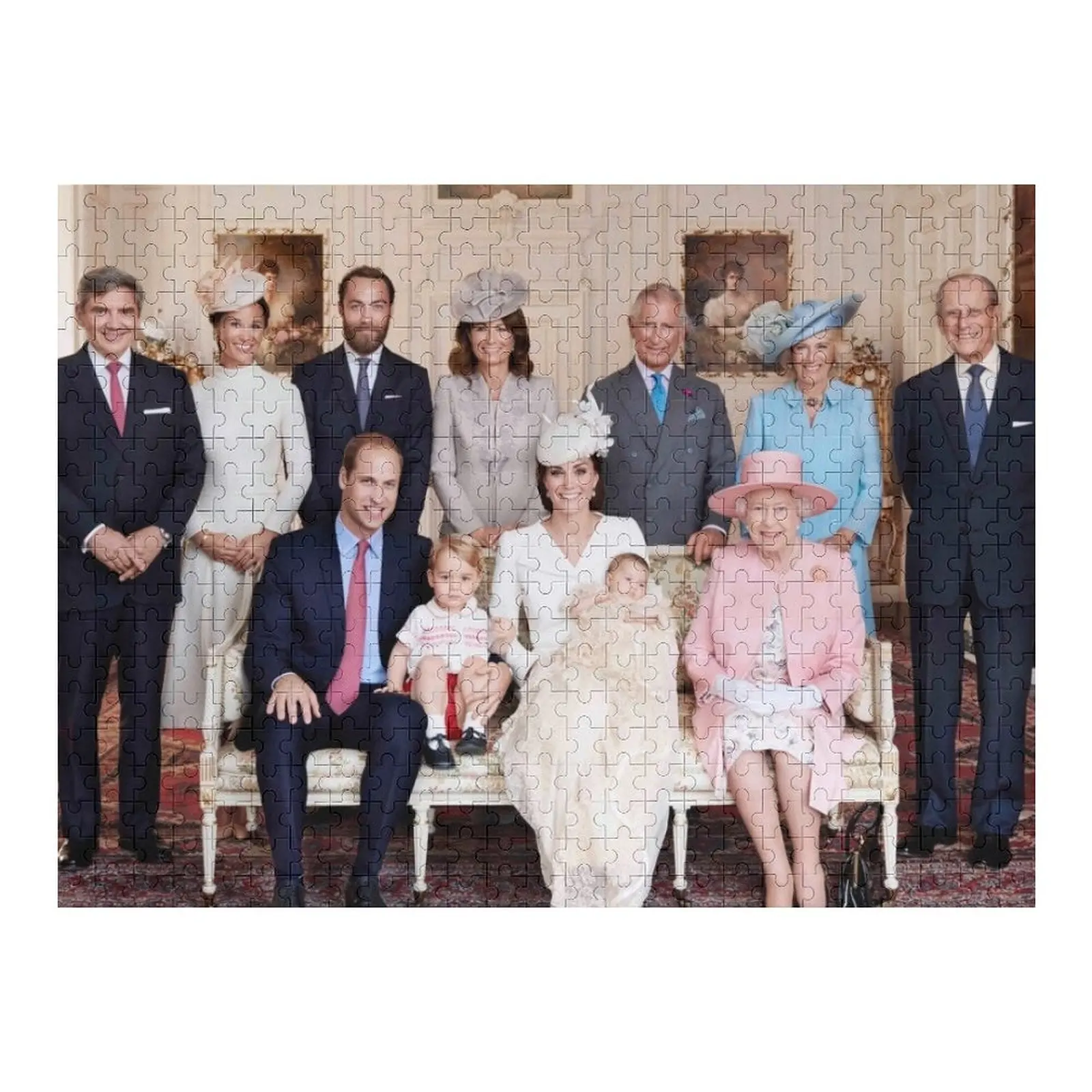 

The British Royal Family Jigsaw Puzzle Toddler Toys Baby Toy