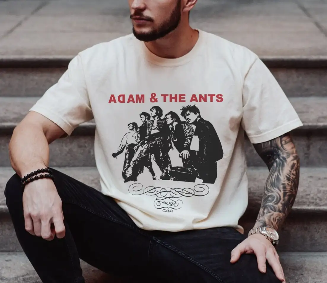 T-Shirt Vintage Adam Ant Adam And The Ants