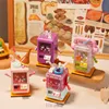 Cute Colorful Doll Machine Toys DIY Creative Mini Claw Catch Building Blocks Birthday Gift Model Assembly Toy for Kids Adult 4