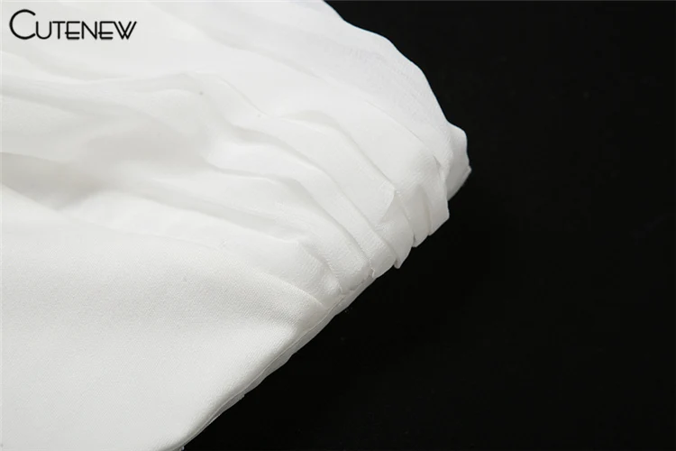 Women's White Ruffled Bustier Vest Shapewear Slim Undershirt Hanging Neck Silk Scarf Top Summer Clothing For Women