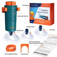 First Aid Kit Choking Device Home Asphyxia Rescue Device Anti Suffocaation Choking Rescue Kit For Kids Breathing Trainers 1