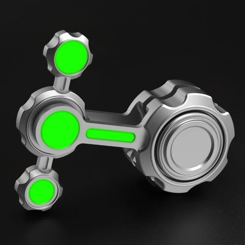 Fidget Spinner Toys Metal Chaos Pendulum Double Pendulum Hand Fingers Gyro Antiestres for Children Adults EDC
