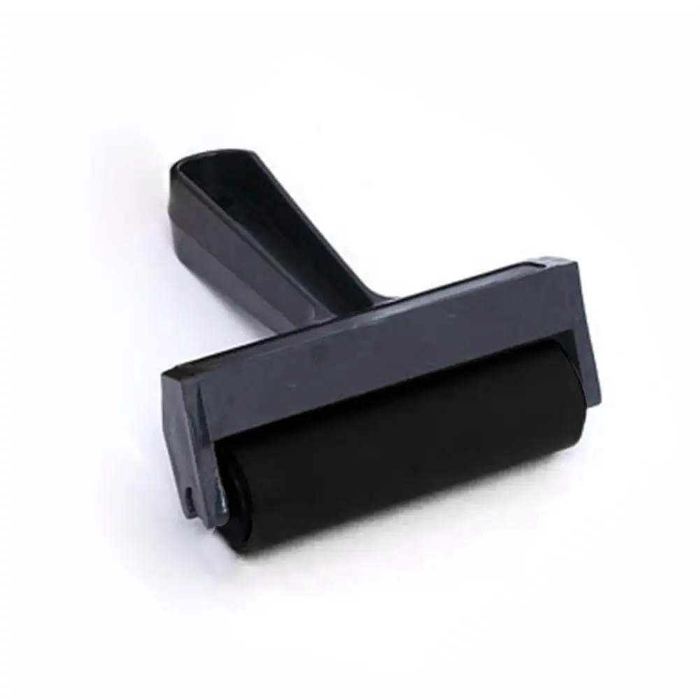 

Useful Print Roller Smooth Rolling Black Tape Roller Space Saving Tape Roller