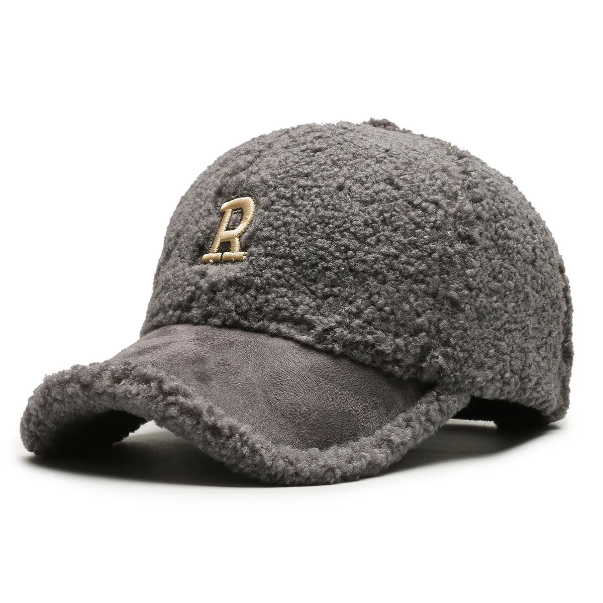 Gray Baseball Cap