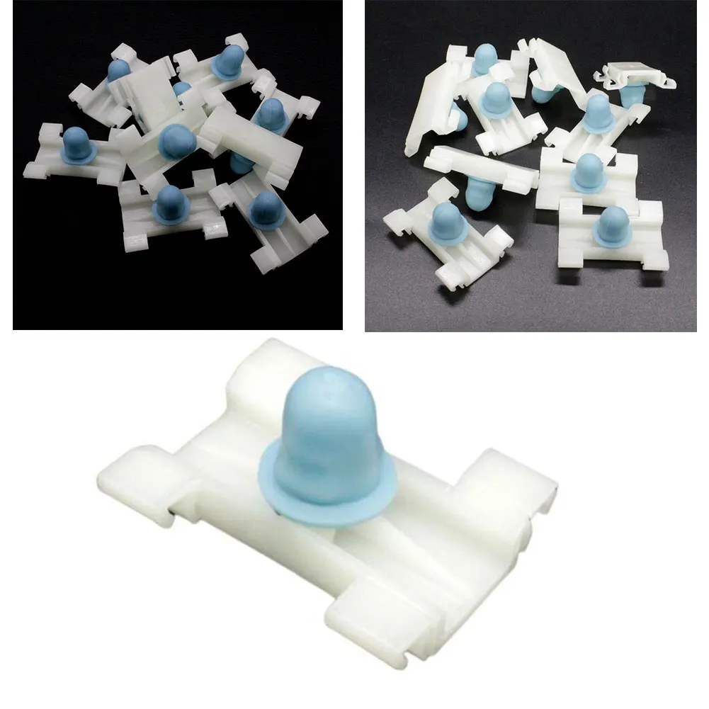 몰딩 클립 나일론 리테이너, 고무 부트 51138166675 포함, BMW E38 E39 용, Auveco용 71717421 교체, 20 개 