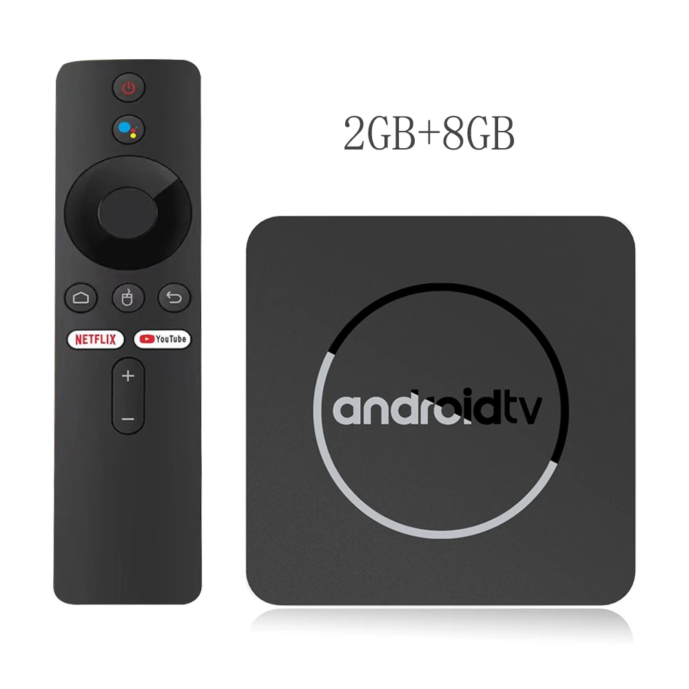 thumbnail image 1 of Caja de TV inteligente Android original 8K Ultra HD Asistente de voz de Google Reproductor de medios de transmisión Allwinner H313 2GB16GB VS XIAOMI TV BOX, 1 of 5