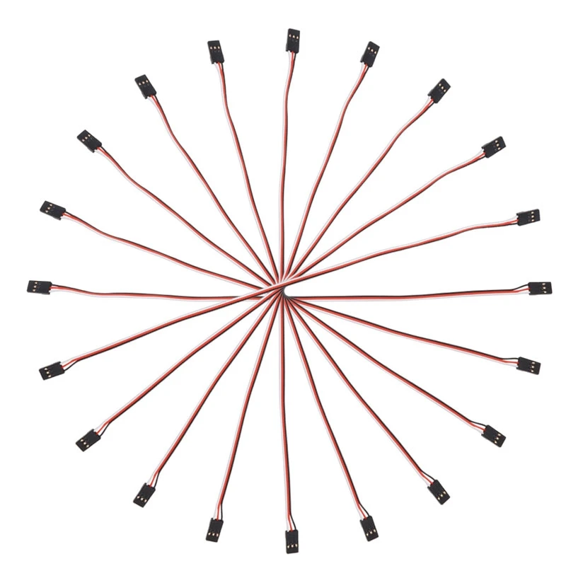 

Y1UB 10 шт. 10 см удлинитель для квадрокоптера сервопривод Futaba между мужчинами проводной кабель