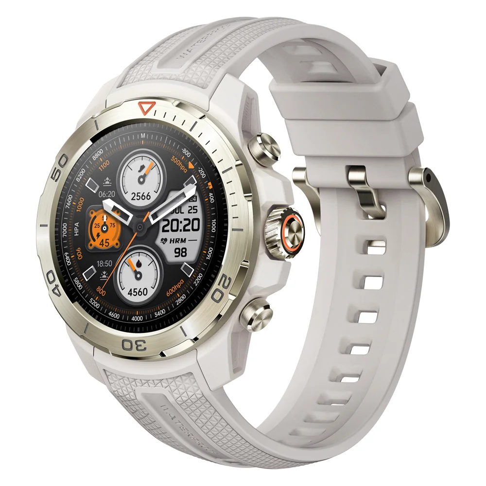 Mibro GS Explorer Rugged Smartwatch Military Grade GPS Compass 10ATM Men