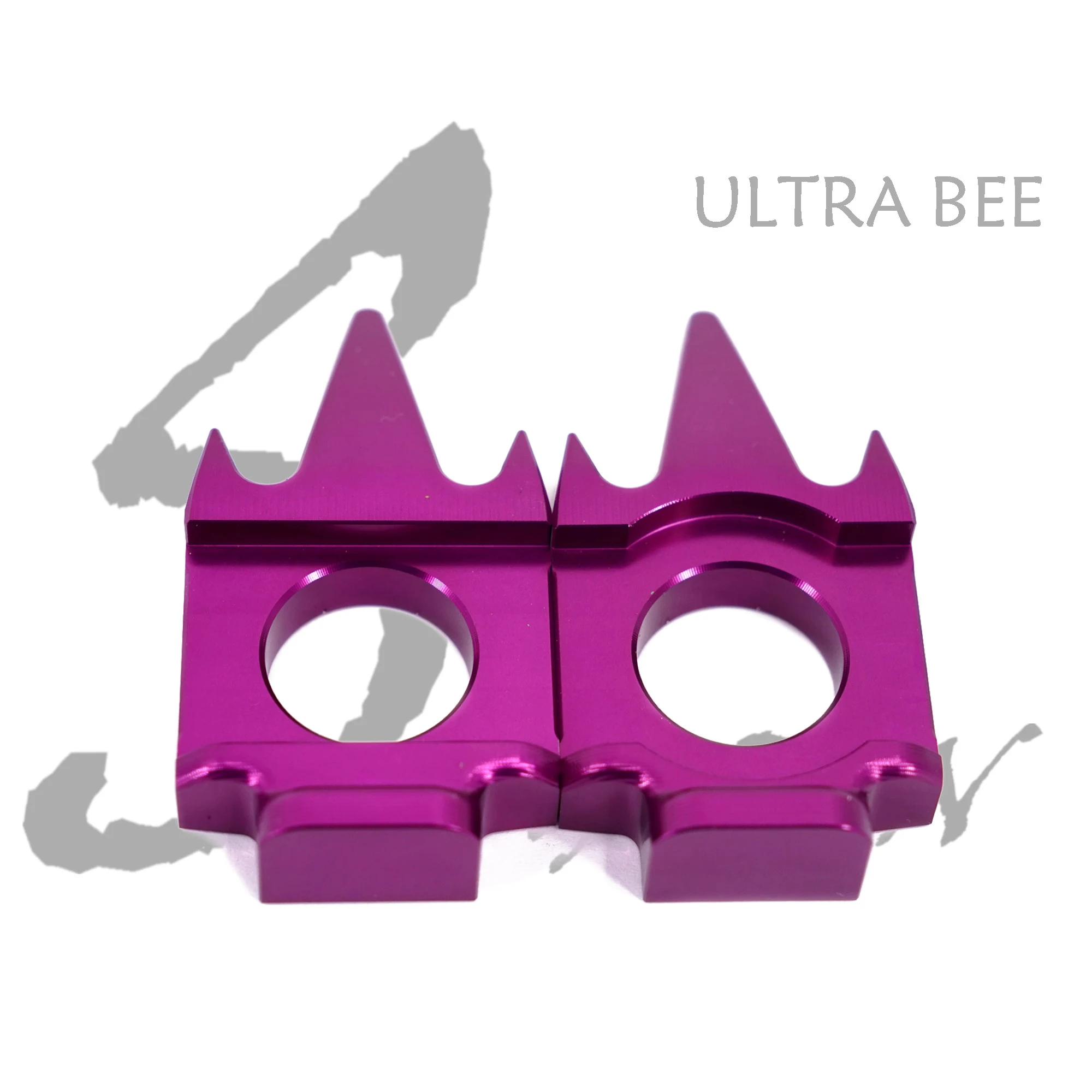 Bloc D'essieu Réglable Pour Vélo électrique Sur Ron Ultra Bee - Aluminium CNC, Réglage Chaîne Facile, Noir