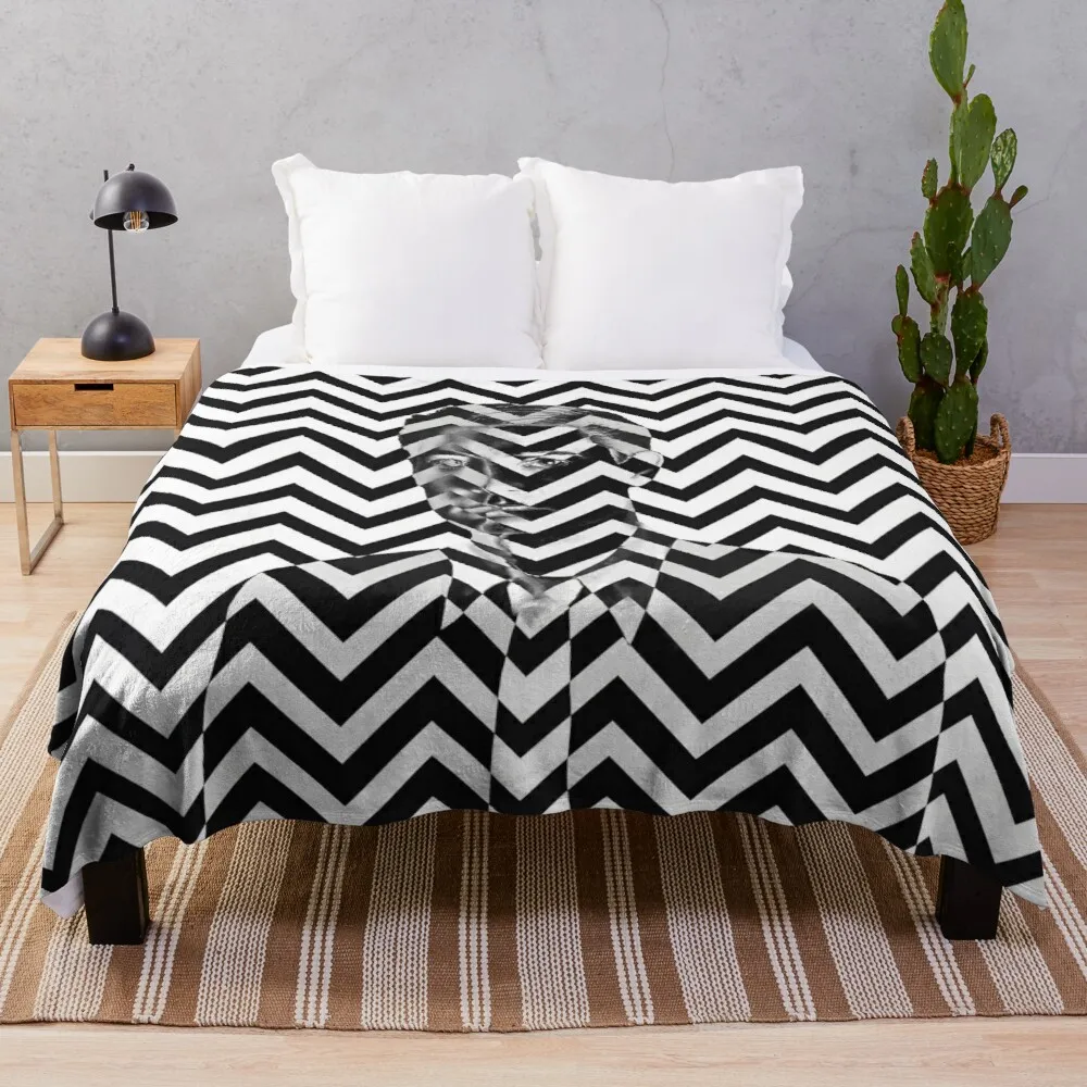 

Agent Cooper Throw Blanket Tweed Blanket