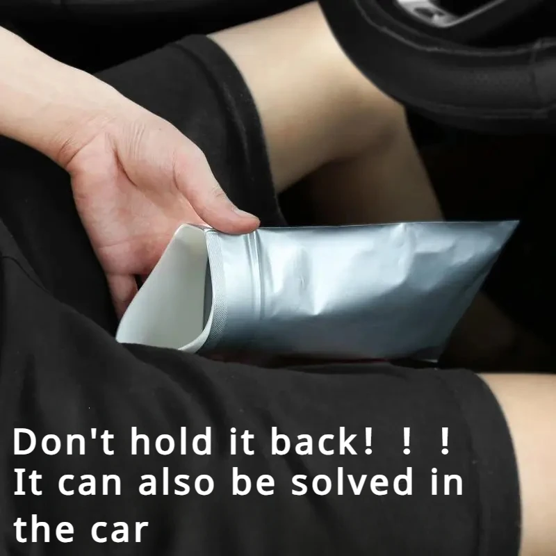 Car Toilet Self-driving Car Emergency Urine Bag Travel Disposable Portable Emergency Outdoor Camping Universal Urine Bag 700ML car urine bag