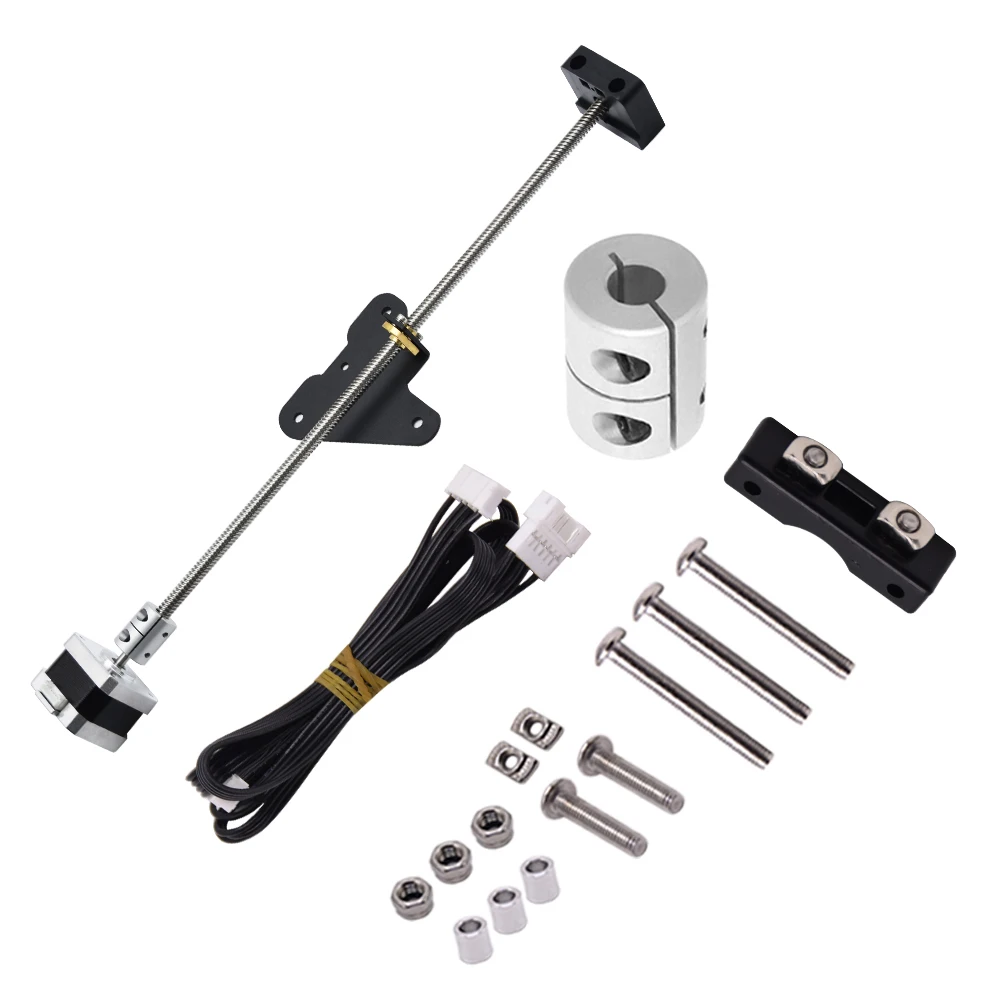 Eixo Duplo Kit de Atualização Parafuso de Chumbo 4234 Motor de Passo t8 x Parafuso de Chumbo para Ender3 v2 Cr10 Ender3 Pro Peça Impressora 3d - Imagem 3