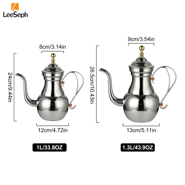Leeseph Stainless Steel Turkish Coffee Pot 2