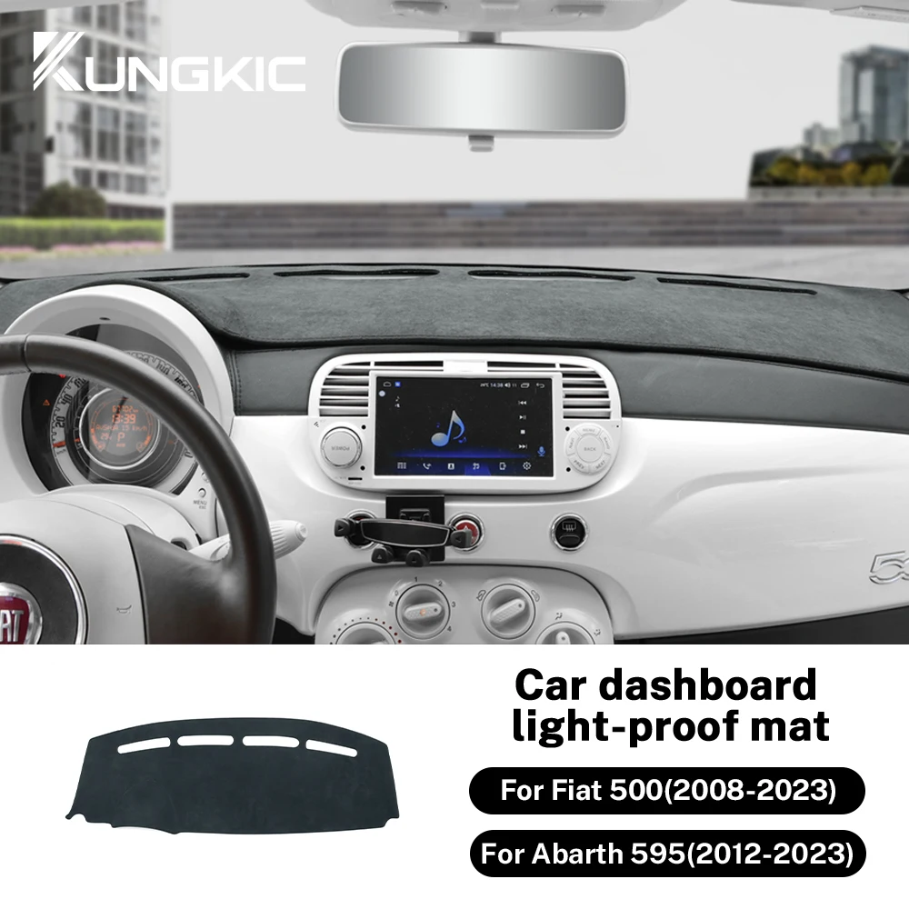 Kunkgic Dashboard van flanel, geschikt voor de auto, auto Kunkgic Dashboard van flanel, geschikt voor de auto, auto