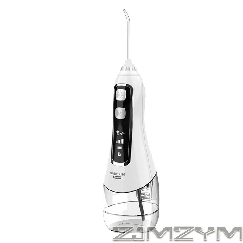 가정용 또는 여행용 휴대용 구강세척기 320ML 충전식 전동 물세척기 방수 치아 세척기 (일상 치아 관리용)