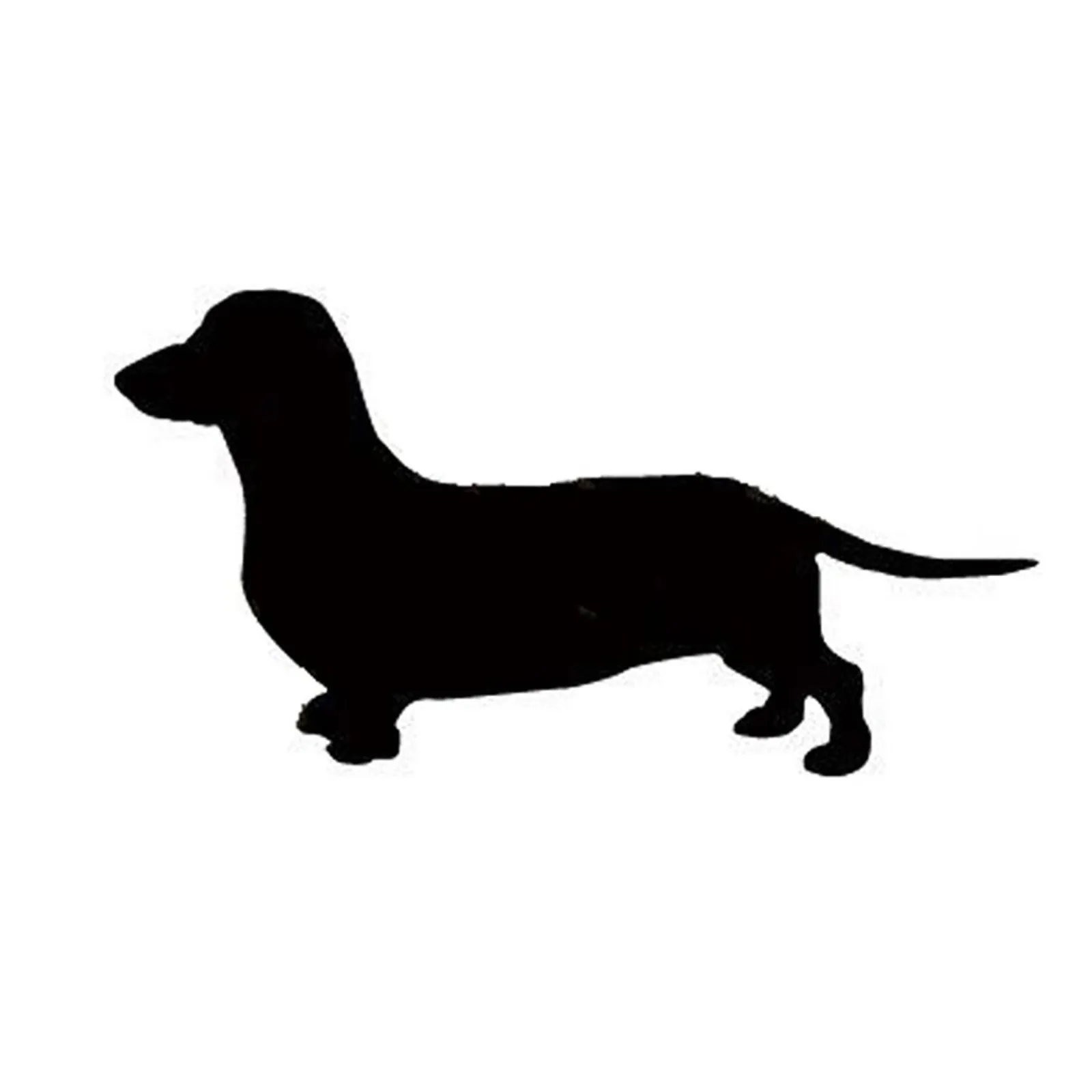 Cute Dachshund Dog Vehicle Body Window Decals Sticker Wall Stickers Decoration DIY Mobile Phone Computer Stickers wall stickers window stickers