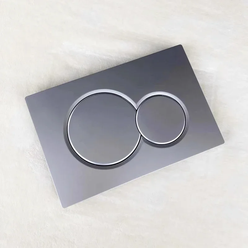 Water Tank Panel Toilet Hidden Concealed Water Tank Flush Panel White Silver Gray Black Switch Accessories