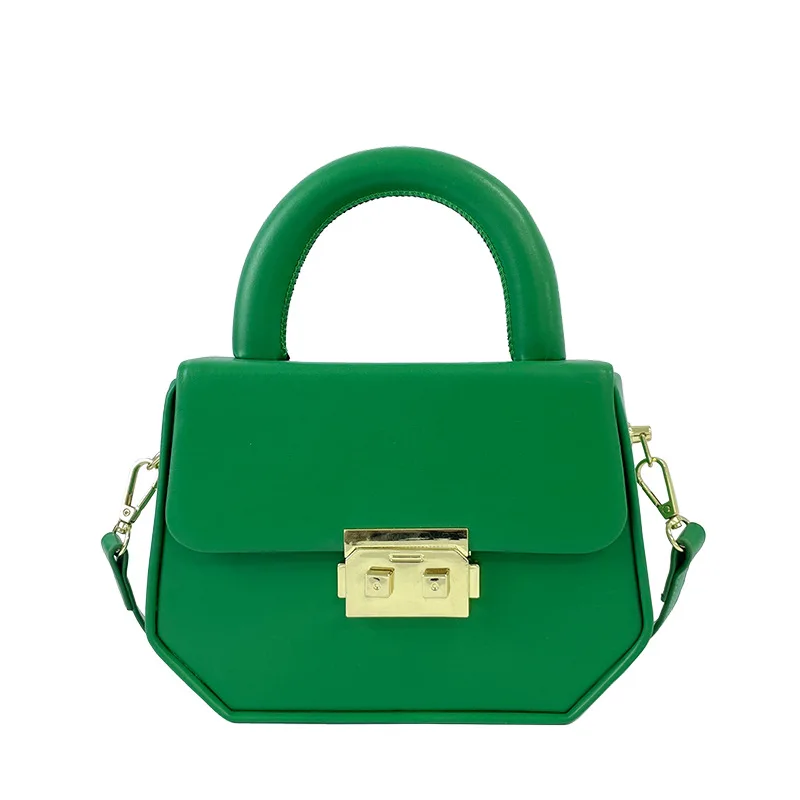 Casual Messenger Simple Ins Women's Bag 2024 Autumn New Handheld Versatile Pure Color All-Matching Shoulder Small Square