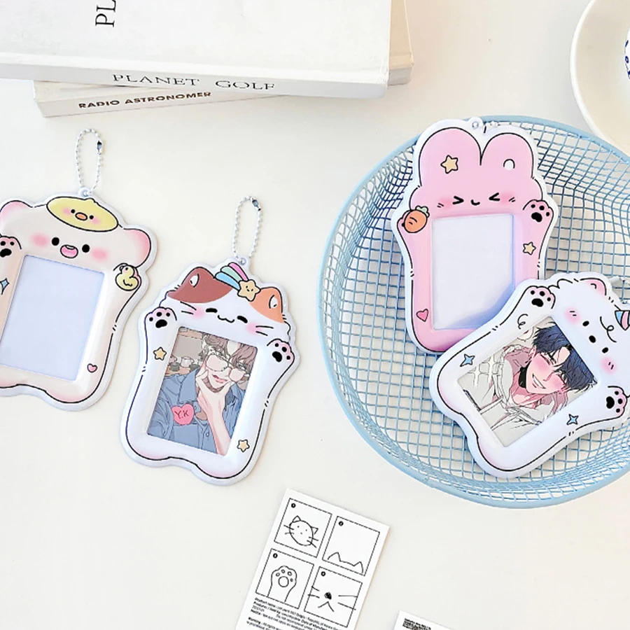 Cartoon 3 inch card sleeve pvc star card sleeve storage card sleeve card bag 3