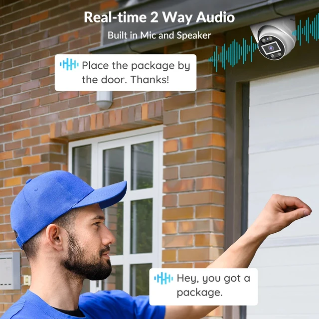FOSCAM 8MP PoE IP 카메라: 차세대 보안과 선명도를 위한 스마트 솔루션