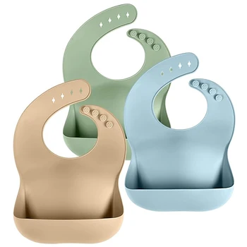 Flexi Catch Silicone Feeding Bib 1