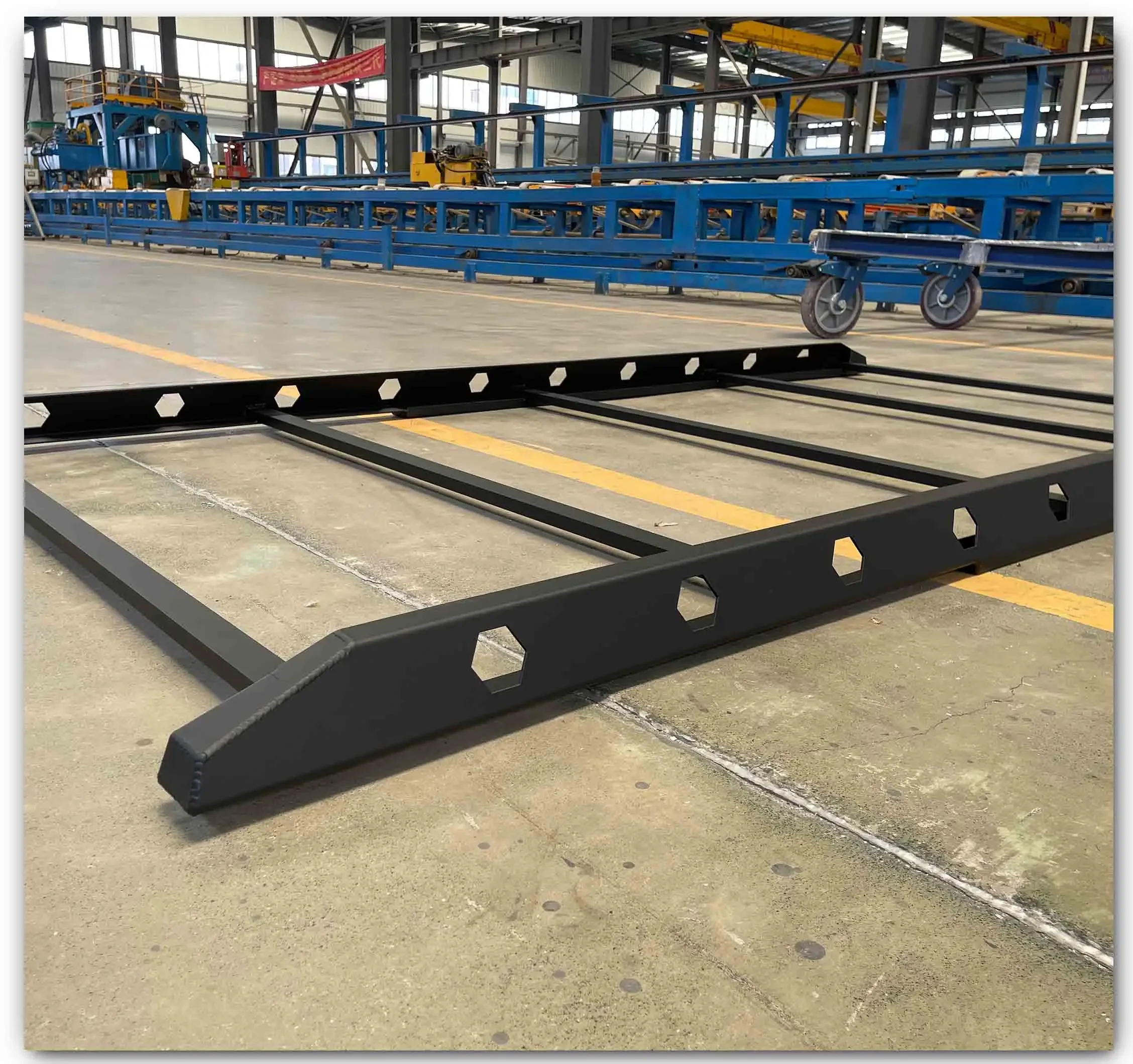 China Manufacture Black Power Coating Aluminum Double Door Truck Ute Canopy With Jack Legs