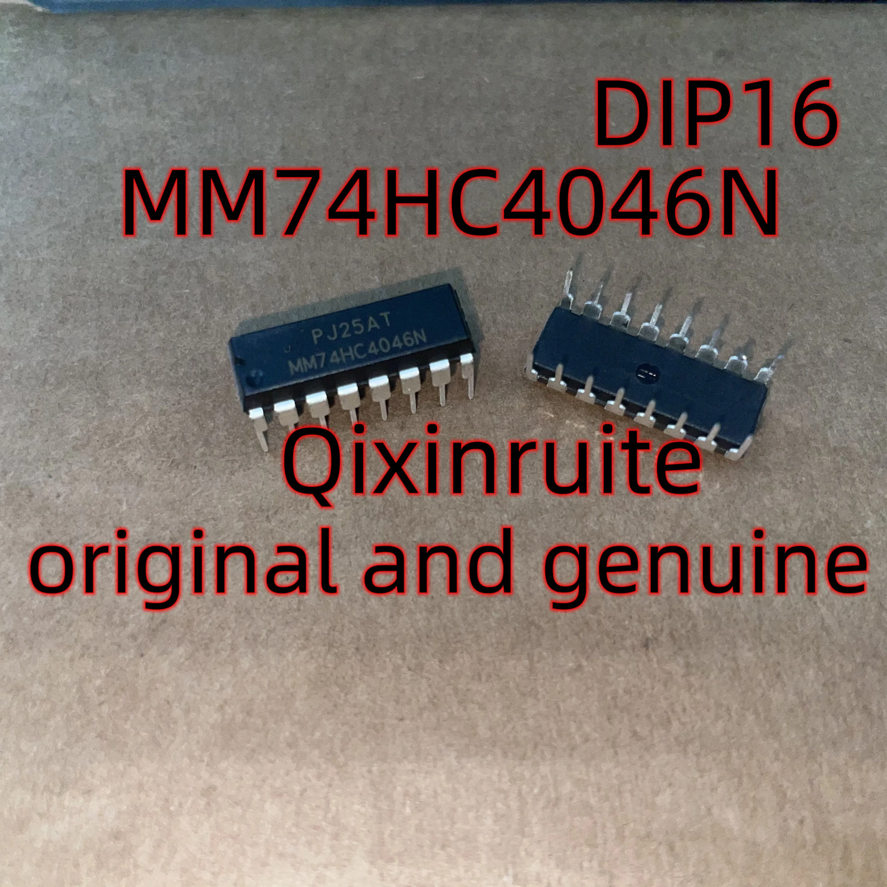 

Оригинальный и оригинальный Qixinruite MM74HC4046N DIP16