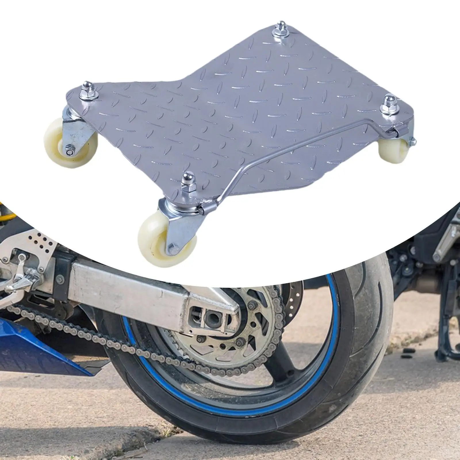 Vehicle Dolly Car Dolly Heavy Duty Tire Lifting Tool Moving Cars Tire Moving Tool Cart Wheel Lift Workshop Car Wheel Dolly
