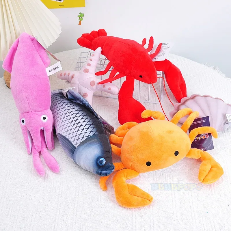 Underwater Adventure Marine Animal Plush Toy Collection