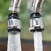 1-5PCS Kitchen Stainless Steel Faucet Showerhead Water-Saving Device Extended Rotating Splash Proof Showerhead Extender Aerator 2