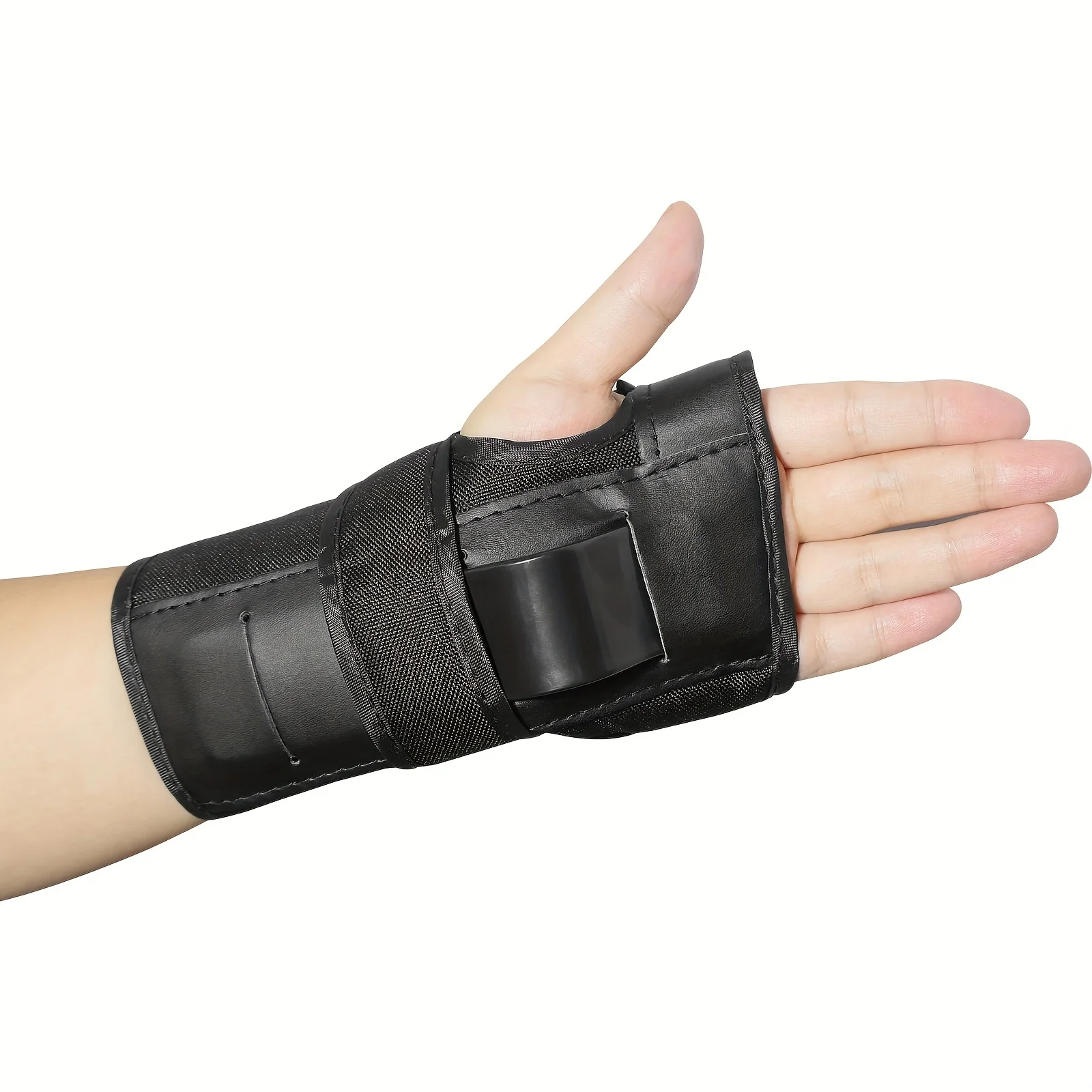 1 Pair Protective Wrist Guards For Skateboarding Snowboarding And Rollerblading Soft Foam Padding 2 Splints And 3 Straps wrist guard wrist support wrist support band
