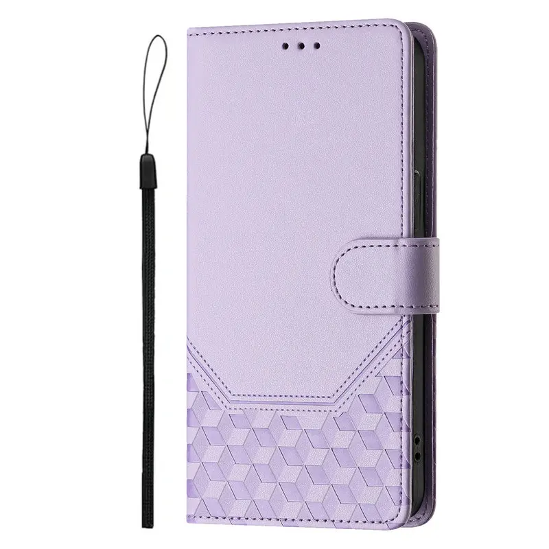 Luxury Leather Texture Wallet Flip Case with RFID Protection