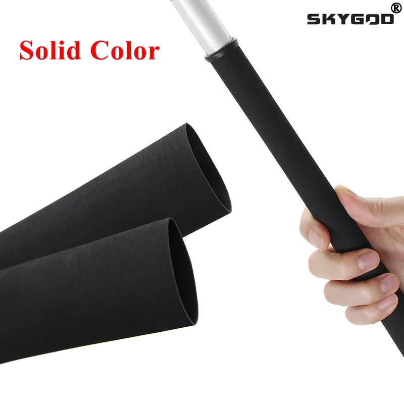 낚시대가방 캔버스 방수 낚싯대 우산 보관 케이스, 휴대용 롤업 숄더백, 120cm, 130cm, 150cm 11 미끄럼 방지 열 수축 솔리드 컬러 튜브 절연 슬리브, 방수 낚싯대 랩, 1.6m/Piece, 20mm, 22mm, 25mm, 28mm, 30mm, 35mm, 40mm