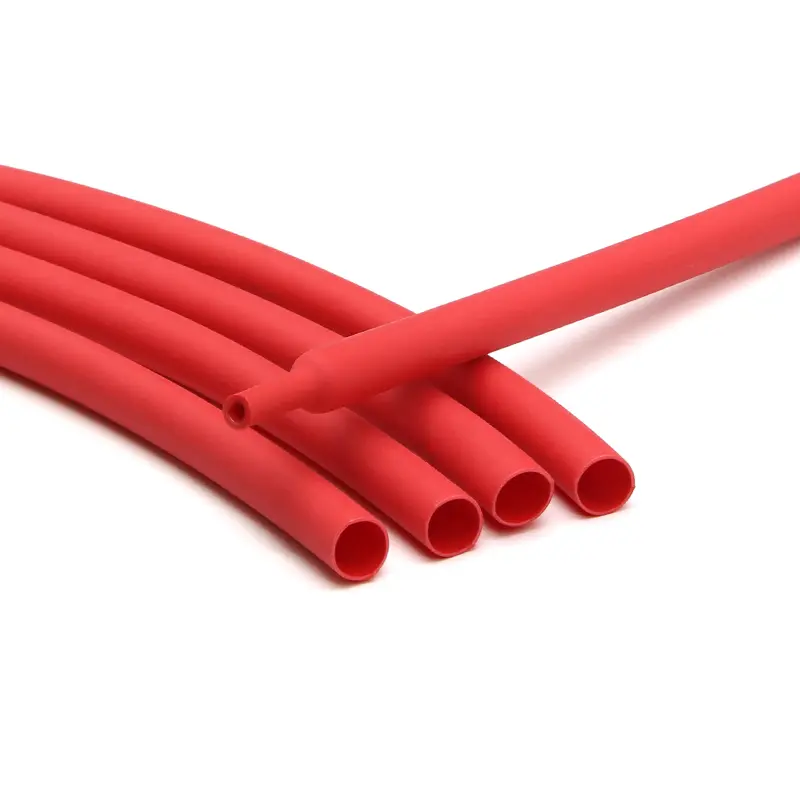 Red Black 3:1 Dual Wall With Glue Heat Shrink Tube 1.6 ~ 50mm Polyolefin Shrinkable Tubing Adhesive Lined Insulated Cable Sleeve - Image 8