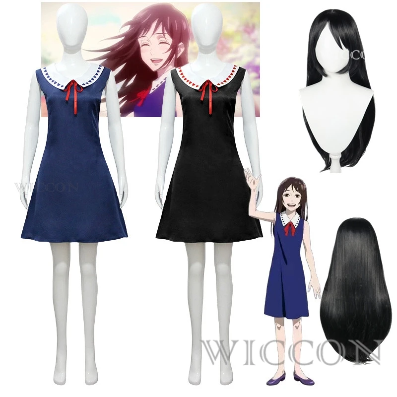 

Orimoto Rika Cosplay Costume Anime Jujutsu Cosplay Cursed Queen Lovely Sleeveless Dress Woman Sexy Kawai Party Uniform