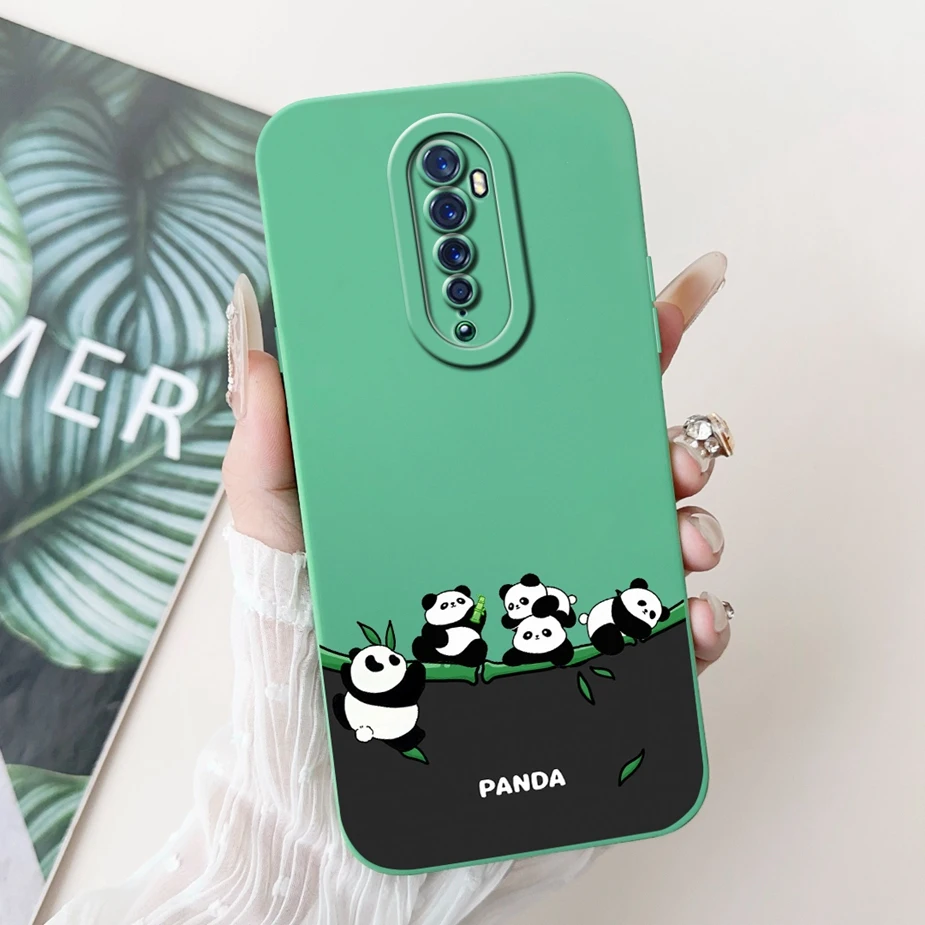 Cute Panda Cartoon Soft Silicone Phone Case - Durable Bumper Cover