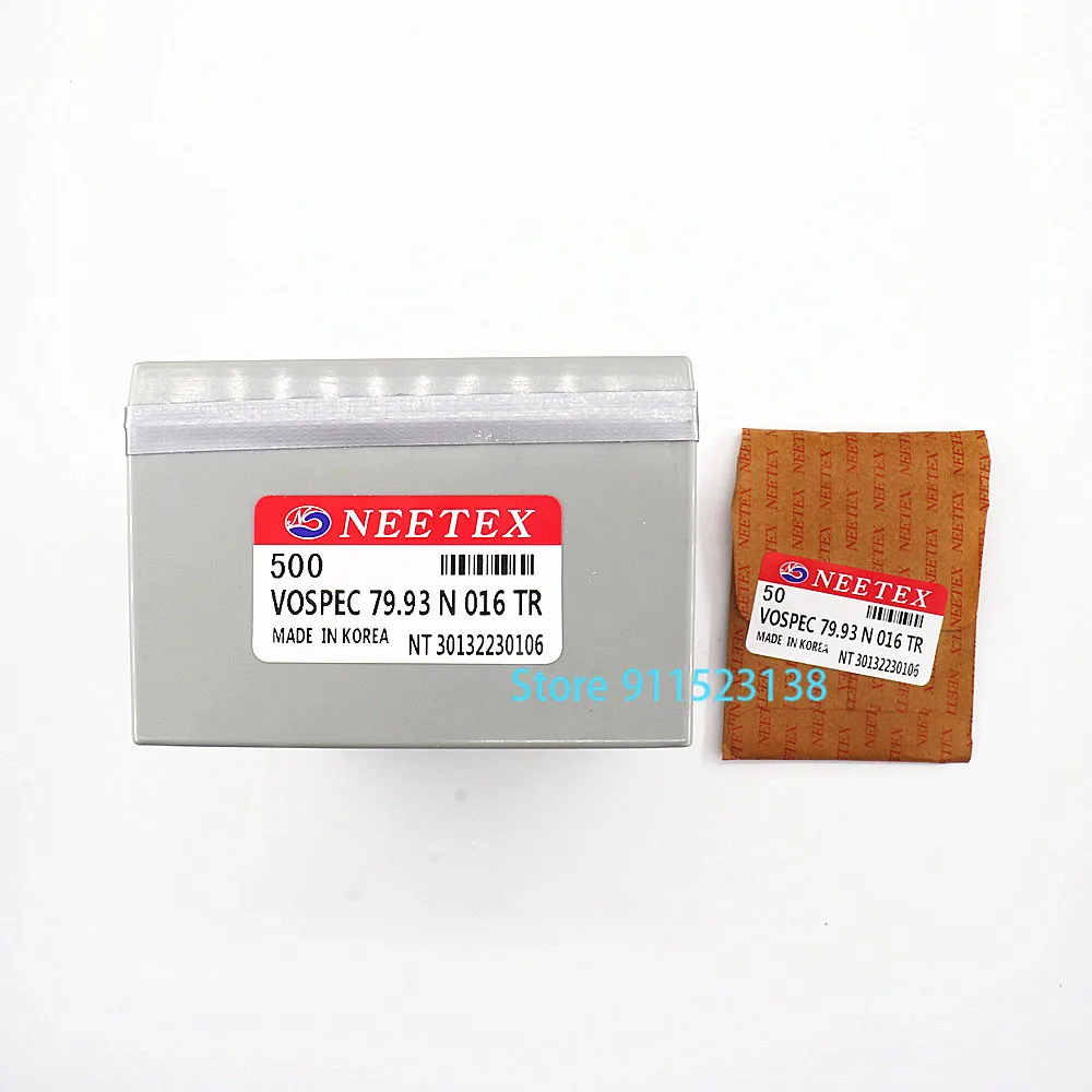 

500 шт. оригинальные корейские вязальные спицы NEETEX VOSPEC 79,93 N 016 TR для вязальной машины
