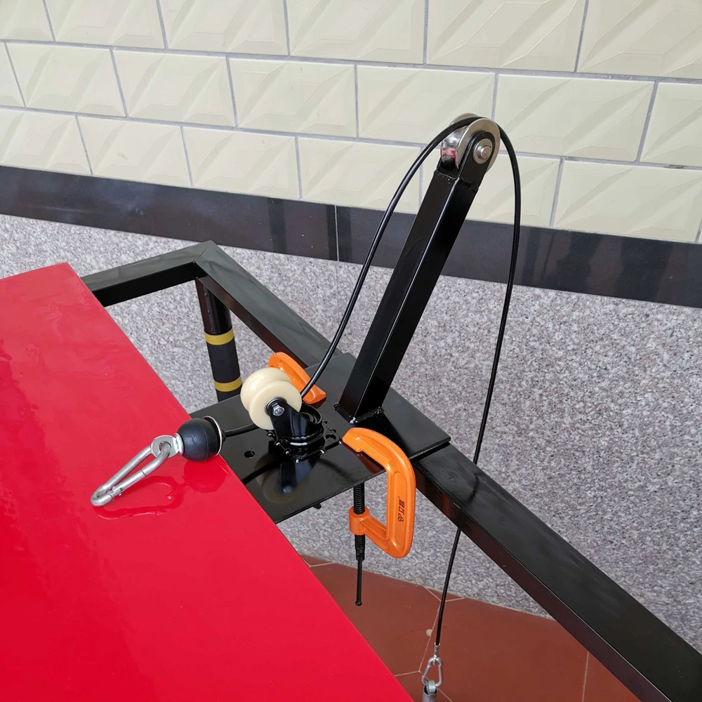 Arm Wrestling Pulley Machine Desktop Forearm Wrist Roller Trainer