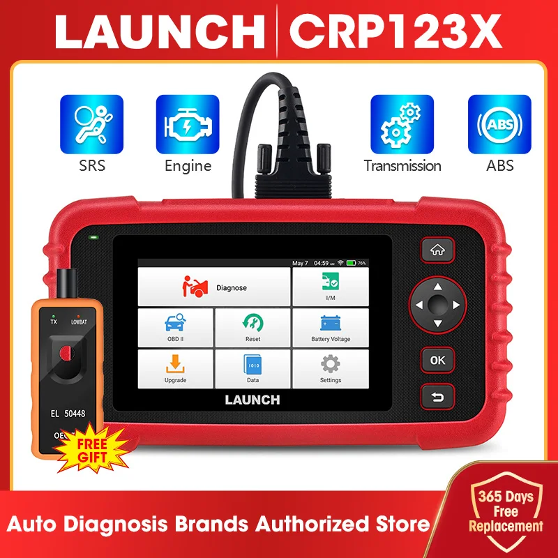 Avvia X431 Crp123X Strumenti Diagnostici Obd2 Per Auto Scanner Obd2 Motore Abs Airbag Srs Lettore Di Codici At Aggiornamento Gratuito Strumenti Automo
