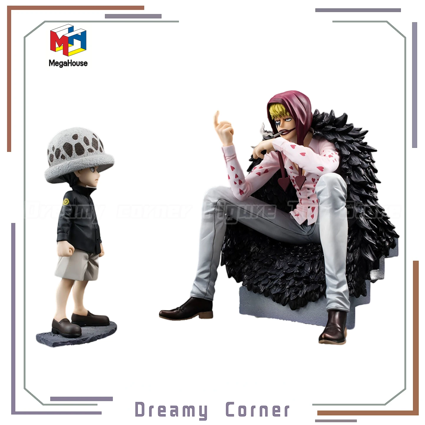 In Stock】Original MegaHouse POP ONE PIECE Corazon LAW LIMITED